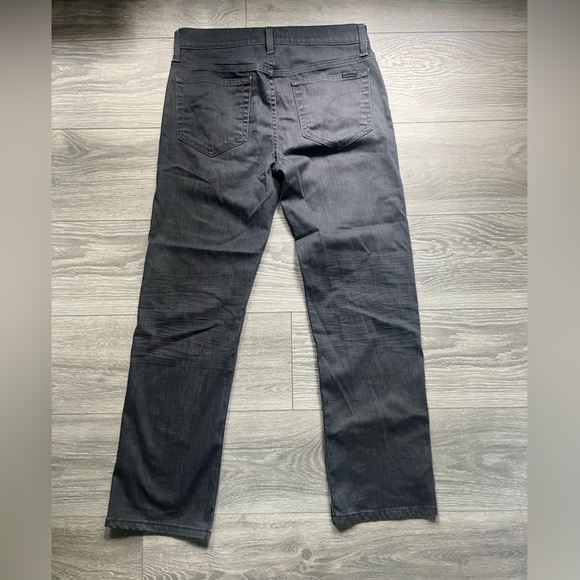 Joe’s Washed Black Classic Fit Jeremy Denim Jeans Straight Leg Size 29 Fall - Picture 7 of 8